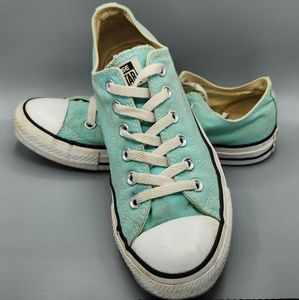 Converse All Star Low Top Electric Aqua Men's 7